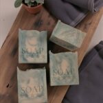 Shea vajas férfi szappan - Acél és Cédrus