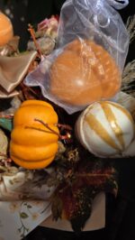 Ajándék csokor – Pumpkinspice latte szappannal és fürdőgolyóval - Image 5