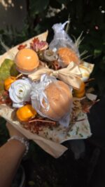 Ajándék csokor – Pumpkinspice latte szappannal és fürdőgolyóval - Image 7