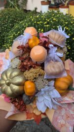 Ajándék csokor – Pumpkinspice szappannal és fürdőgolyóval - Image 4